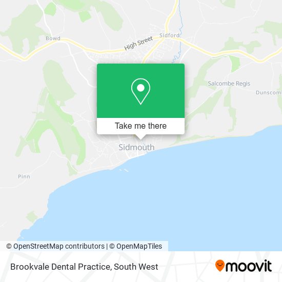 Brookvale Dental Practice map