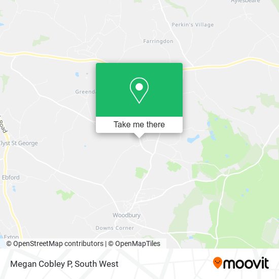 Megan Cobley P map