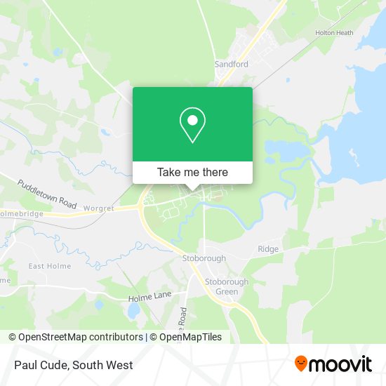 Paul Cude map
