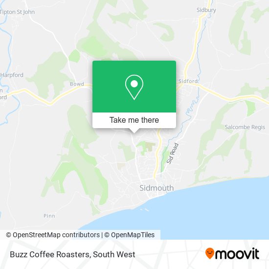 Buzz Coffee Roasters map