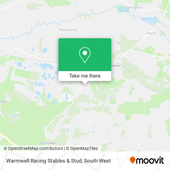 Warmwell Racing Stables & Stud map