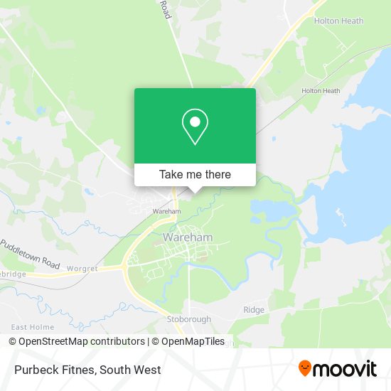 Purbeck Fitnes map