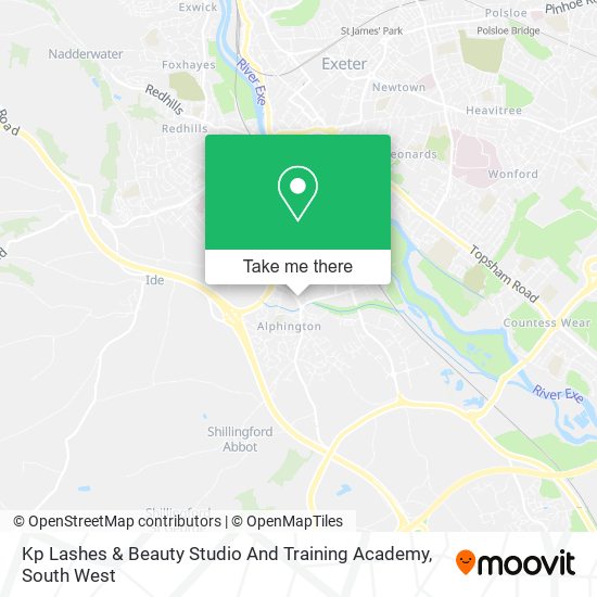 Kp Lashes & Beauty Studio And Training Academy map