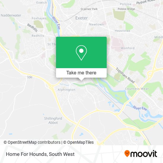 Home For Hounds map