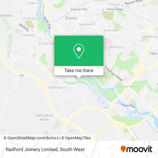 Radford Joinery Limited map