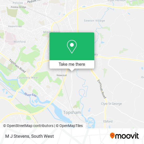 M J Stevens map