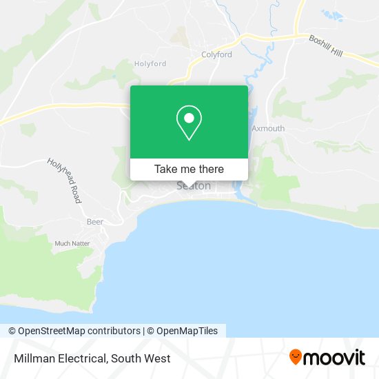 Millman Electrical map