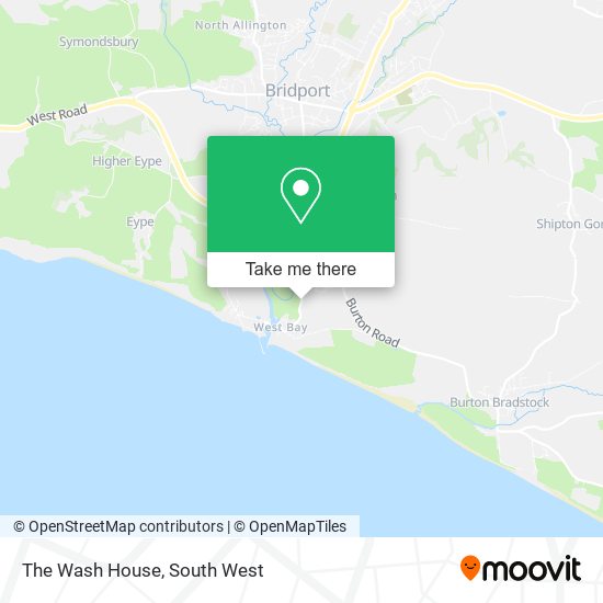 The Wash House map