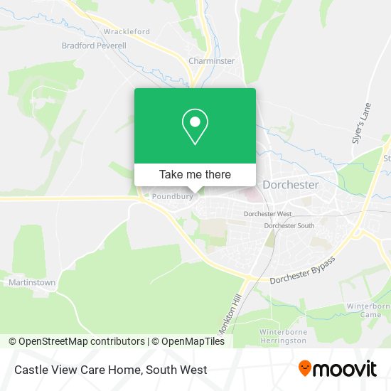 Castle View Care Home map