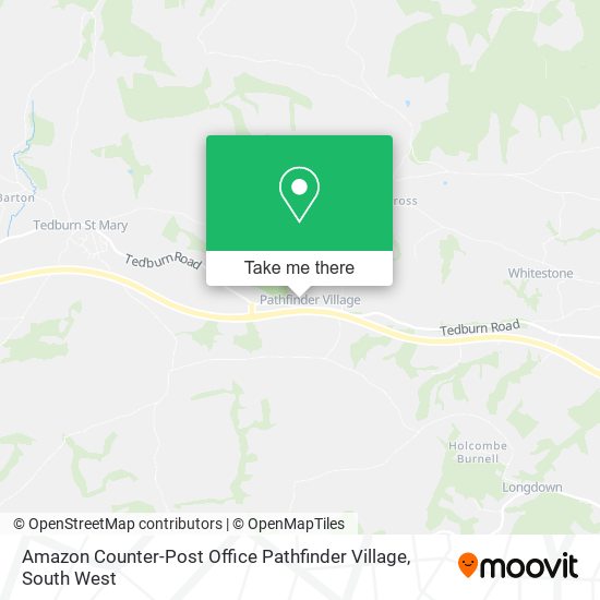 Amazon Counter-Post Office Pathfinder Village map