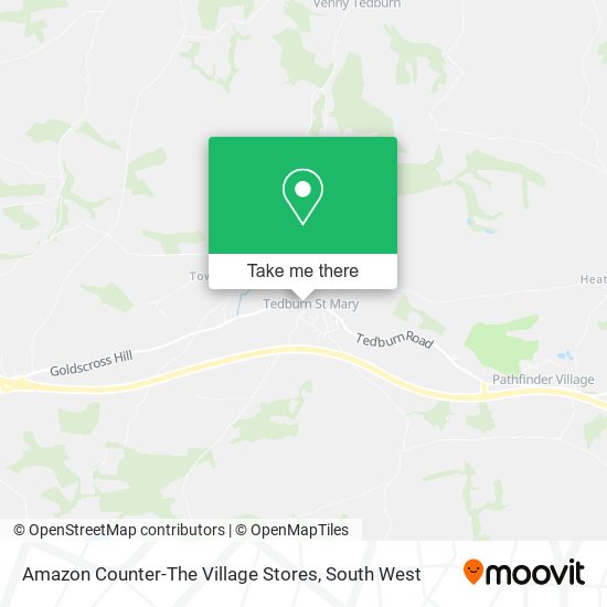 Amazon Counter-The Village Stores map