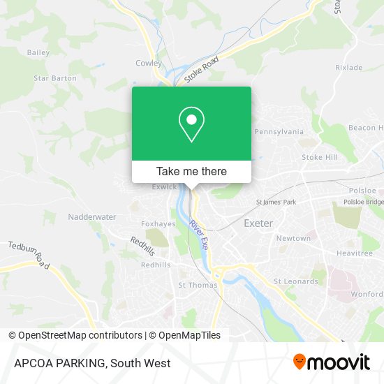 APCOA PARKING map