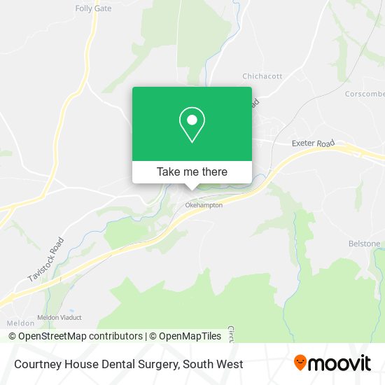 Courtney House Dental Surgery map