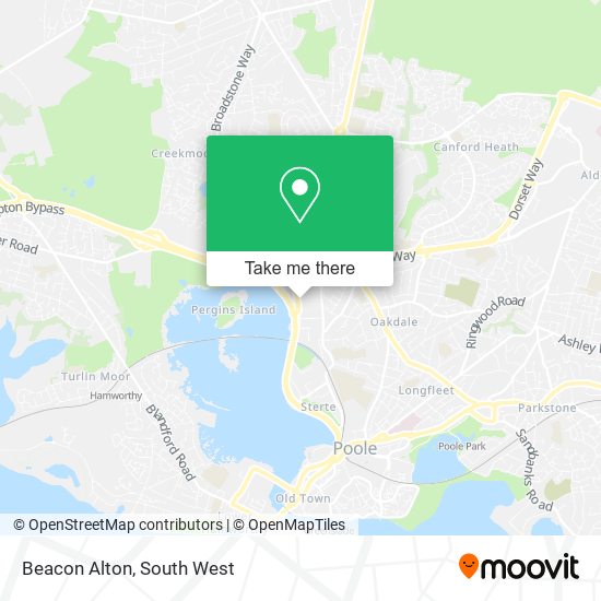 Beacon Alton map