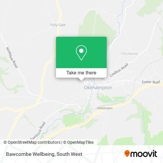 Bawcombe Wellbeing map