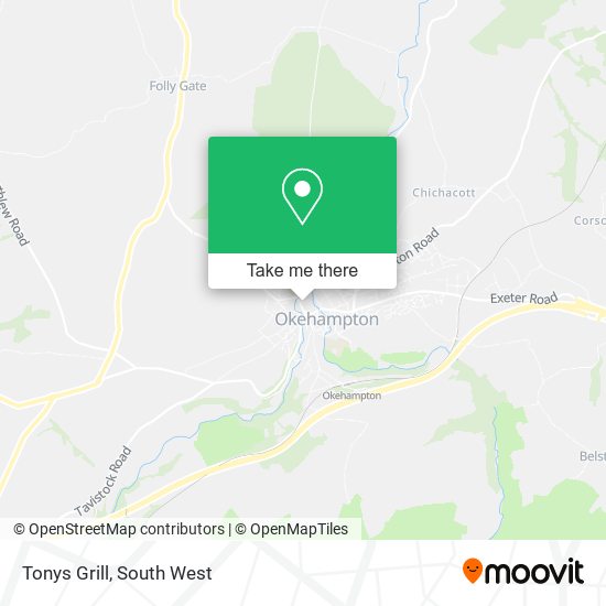 Tonys Grill map