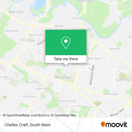 Chelles Craft map