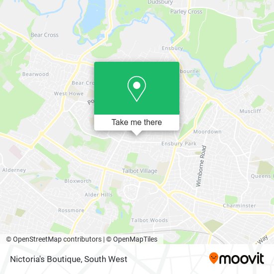 Nictoria's Boutique map