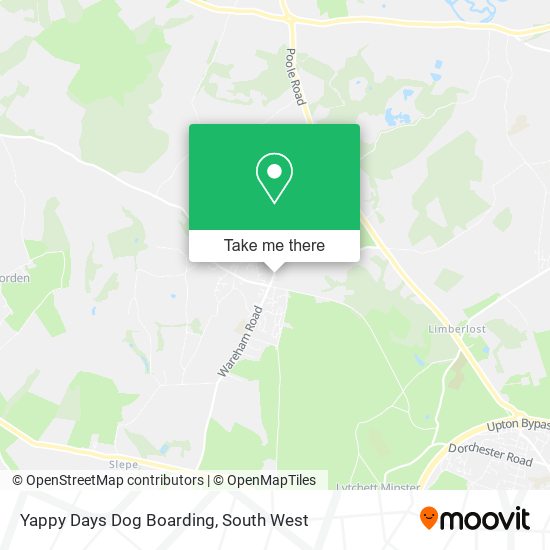 Yappy Days Dog Boarding map