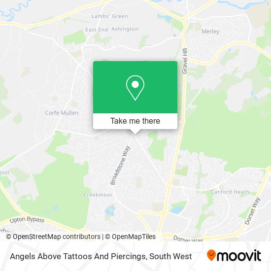 Angels Above Tattoos And Piercings map