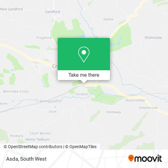 Asda map