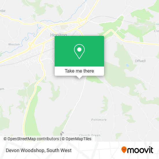 Devon Woodshop map
