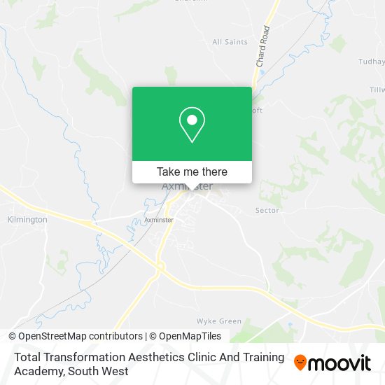 Total Transformation Aesthetics Clinic And Training Academy map