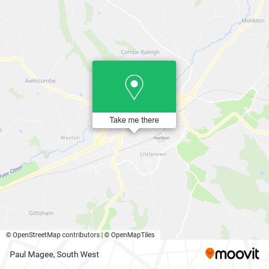 Paul Magee map