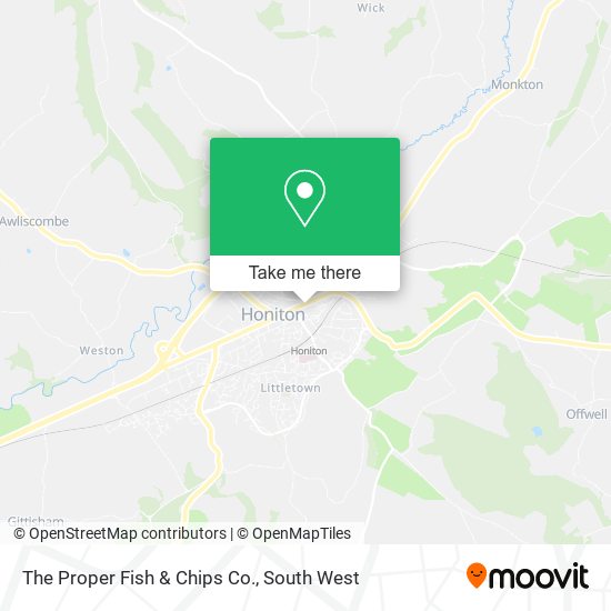 The Proper Fish & Chips Co. map