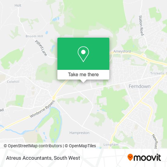 Atreus Accountants map