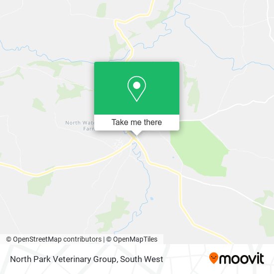 North Park Veterinary Group map