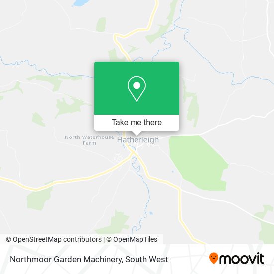 Northmoor Garden Machinery map