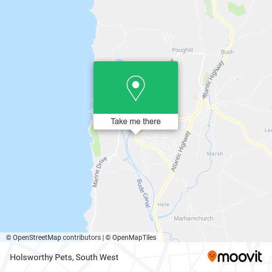 Holsworthy Pets map