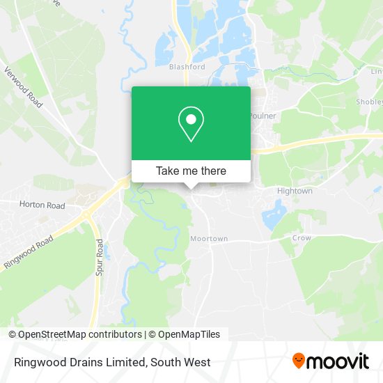 Ringwood Drains Limited map