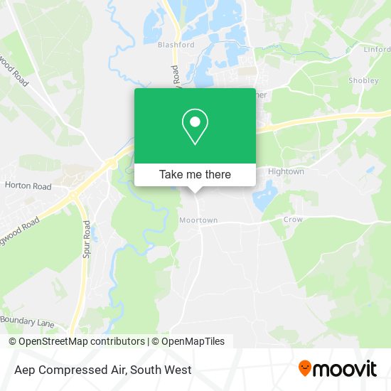 Aep Compressed Air map