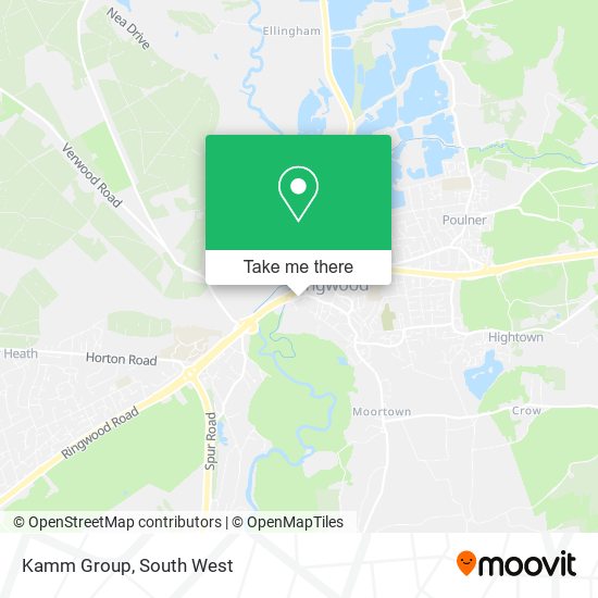Kamm Group map