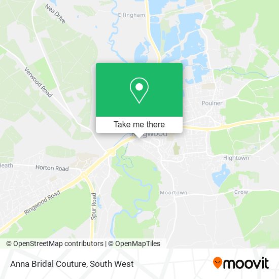 Anna Bridal Couture map