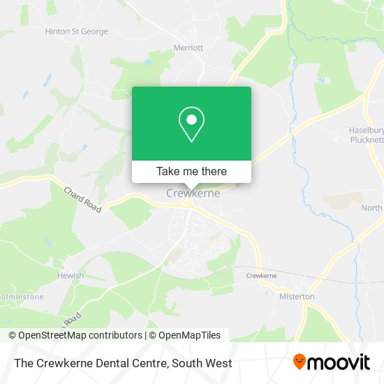 The Crewkerne Dental Centre map