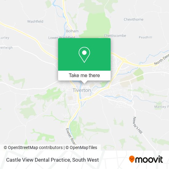 Castle View Dental Practice map