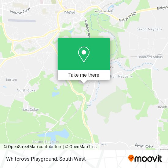 Whitcross Playground map