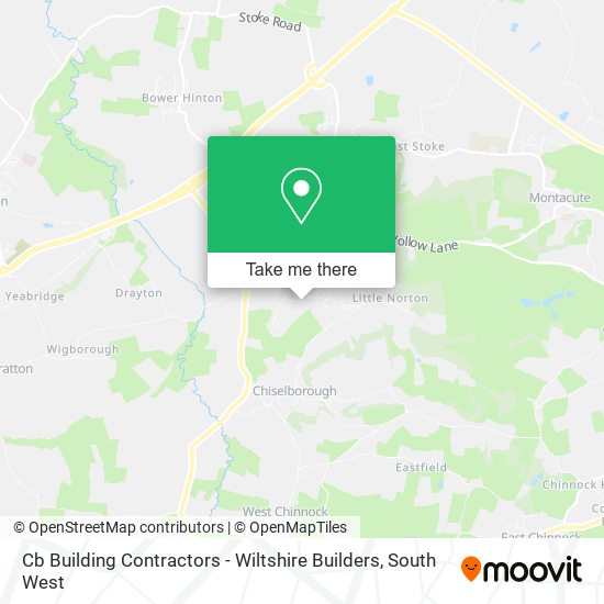 Cb Building Contractors - Wiltshire Builders map