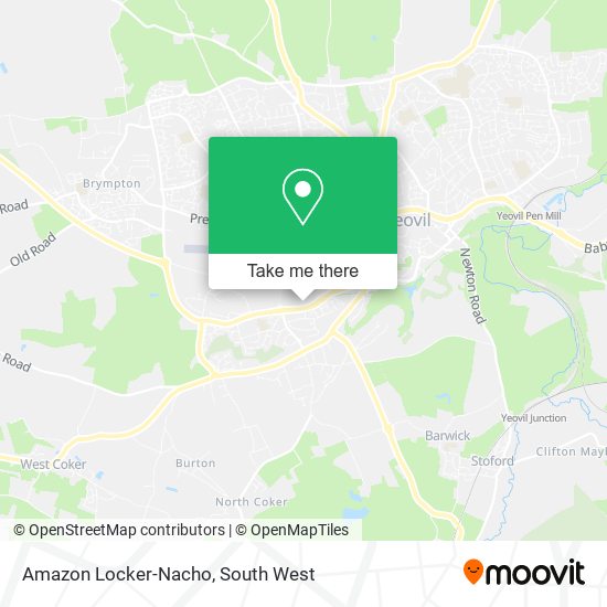 Amazon Locker-Nacho map