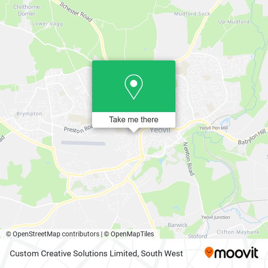 Custom Creative Solutions Limited map