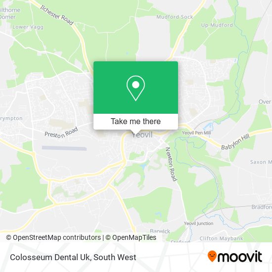Colosseum Dental Uk map