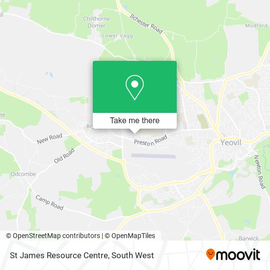 St James Resource Centre map