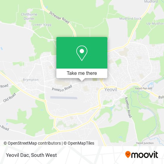 Yeovil Dac map