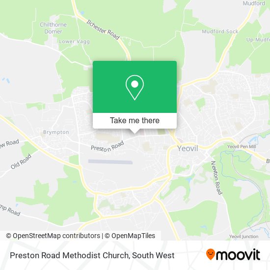 Preston Road Methodist Church map