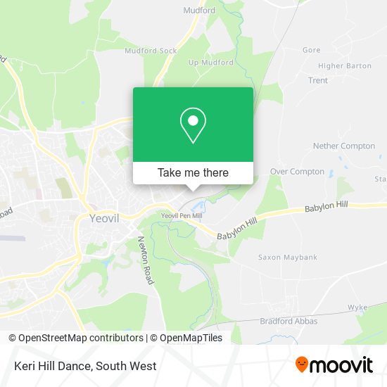 Keri Hill Dance map