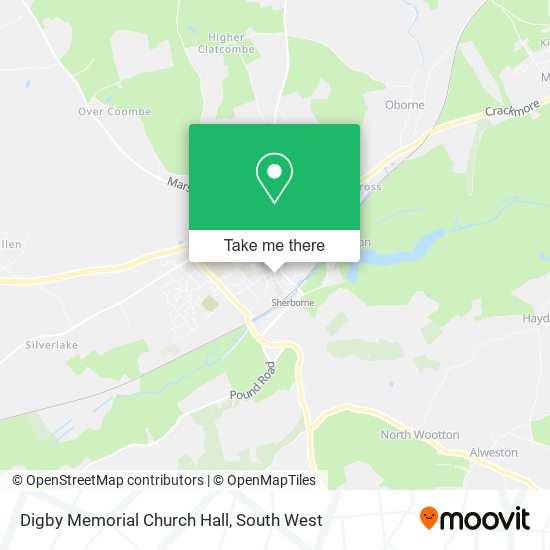 Digby Memorial Church Hall map
