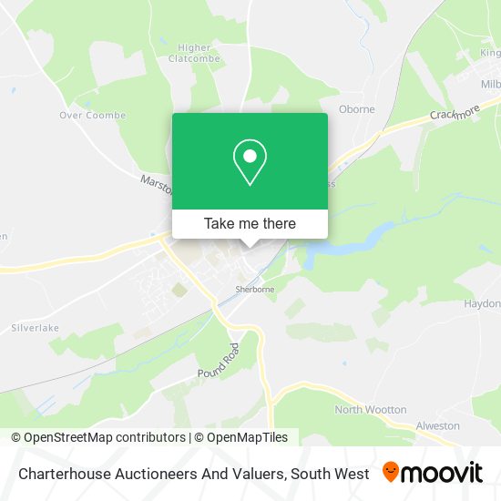 Charterhouse Auctioneers And Valuers map